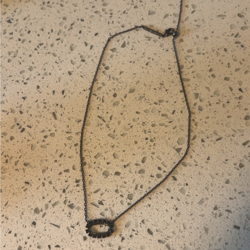 Kendra Scott Black Necklace